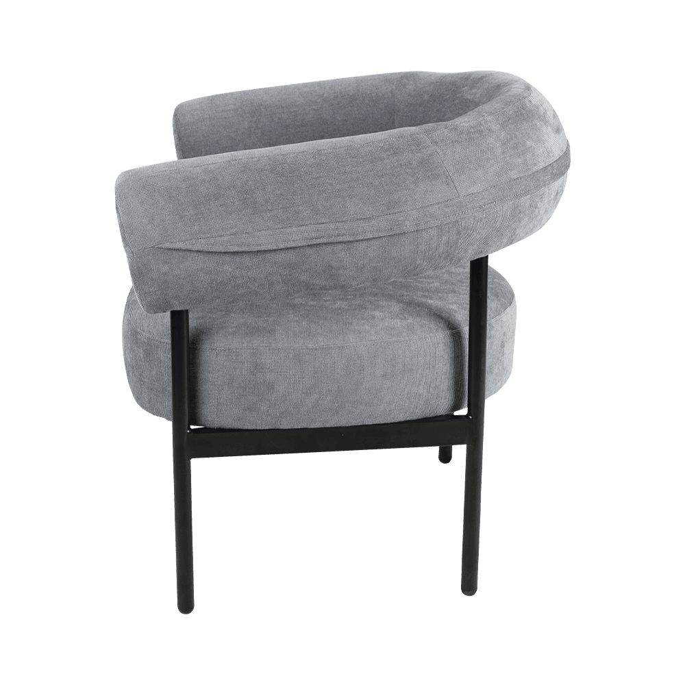 Серый металлический лаундж