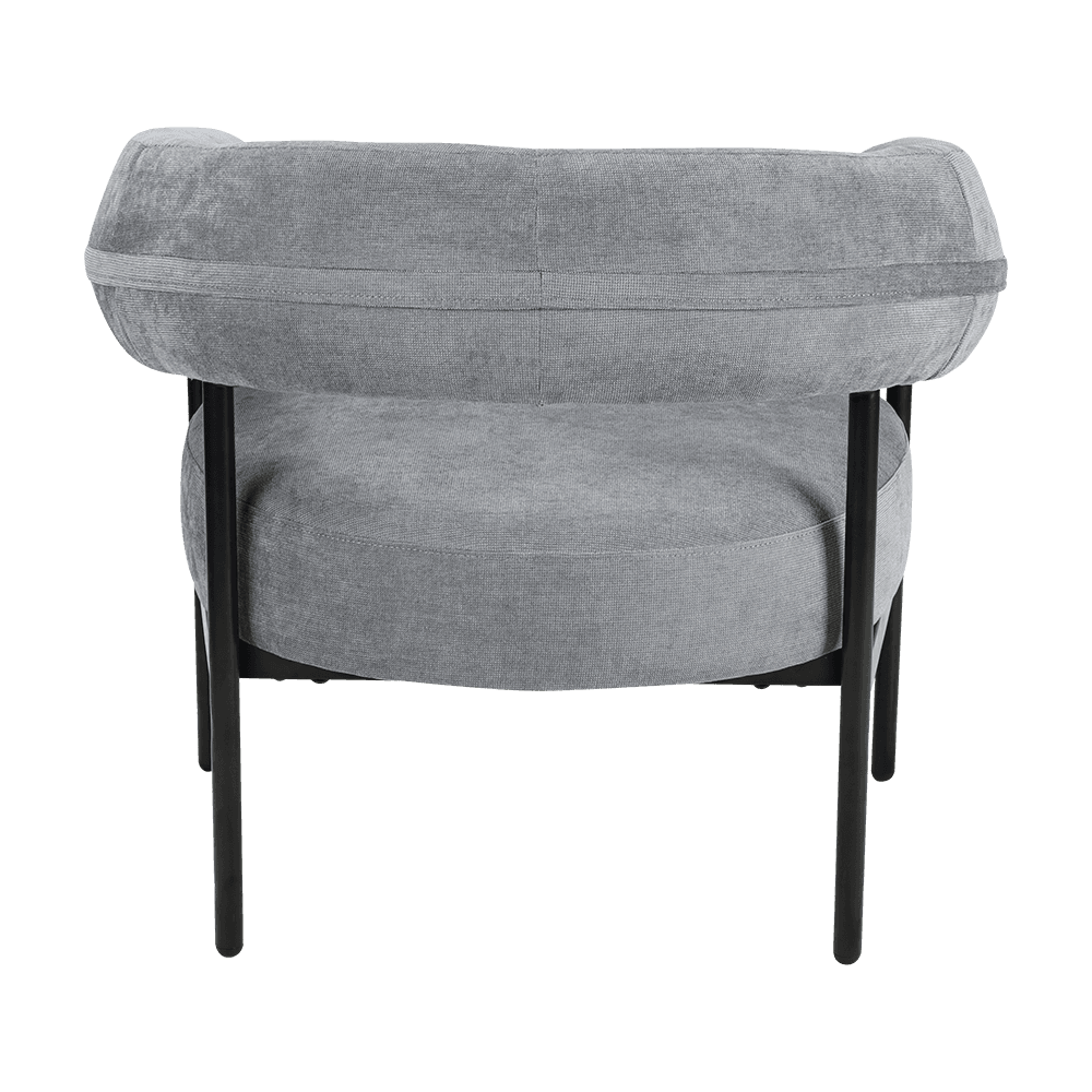 Серый металлический лаундж