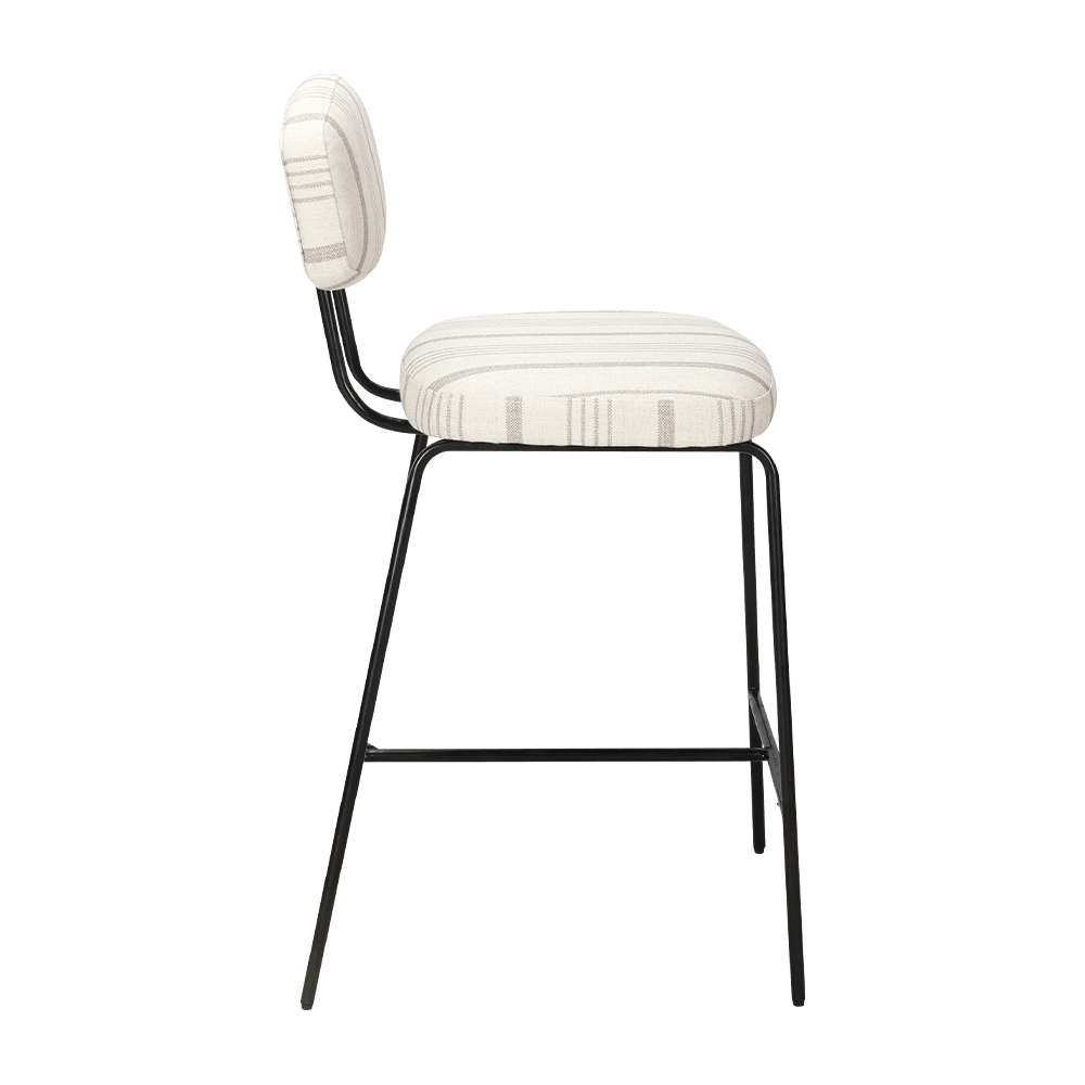 Объединенное обеденное кресло с металлической ногой с спиной