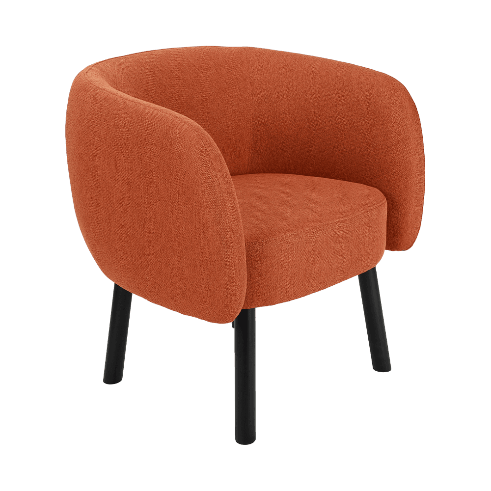 Ткань с твердым деревом обеденным креслом